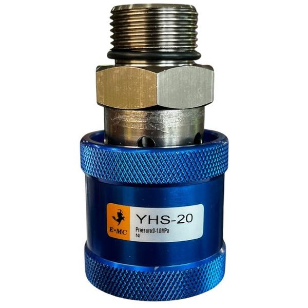 Válvula manual, 2/2 vias, rosca G3/4, pressão de 10 bar - EMC
