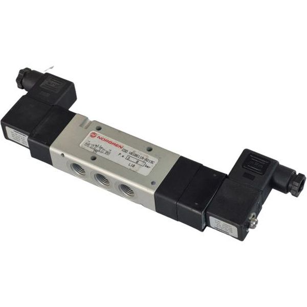 3-8 bar, duplo solenóide, 220/240V, 5 vias
