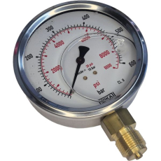 Manômetro WIKA 13.53.100L 9000psi 600bar Manômetro WIKA 13.53.100L 9000psi 600bar