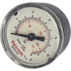 Manômetro REXROTH 3530200150 170psi 12bar Manômetro REXROTH 3530200150 170psi 12bar