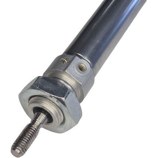 diâmetro 16mm, curso 100mm, dupla ação, detecção de posição, norma ISO, fluido ar comprimido