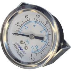 Manômetro WERK SCHOTT 11bar 160psi 