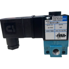 Válvula solenoide 3/2 vias, tensão 24 VDC - MAC