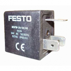 Bobina Pneumática FESTO MSFW24-50/60 4534 24V Bobina Pneumática FESTO MSFW24-50/60 4534 24V
