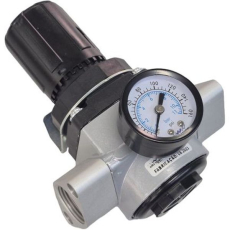 Regulador de pressão WERK SCHOTT 322-R41C2 com manômetro e suporte