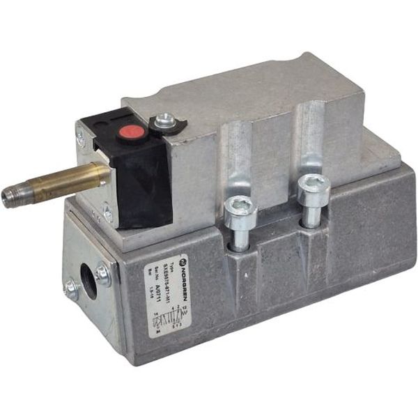 ISO*STAR, 5/2 vias, atuação solenóide, retorno mola, fixação por placa, material alumínio, vedações NBR, fluido ar comprimido filtrado