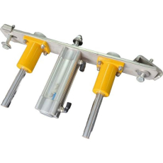 Cilindro pneumático DNCB-40-80-PPV-A 532740 com guia e suporte 40X80 - FESTO seminovo Cilindro pneumático DNCB-40-80-PPV-A 532740 com guia e suporte 40X80 - FESTO seminovo