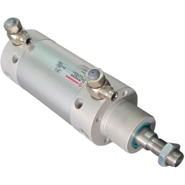 diâmetro 80mm, curso 50mm, pressão 10bar, temperatura máxima 80oC