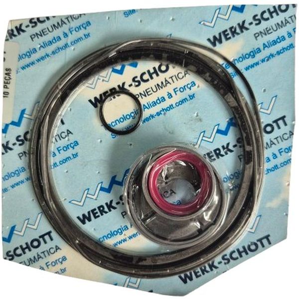 Kit para cilindro diâmetro 100mm, vedação Buna-N, tipo básico. Efetuamos o serviço de troca de reparo. Consulte-nos.