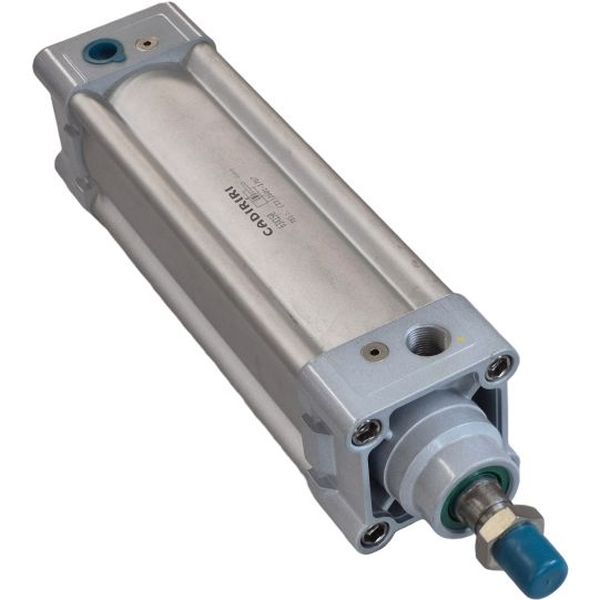 cilindro padronizado de dupla ação, diâmetro 80mm, curso 150mm, dupla ação, amortecimento ajustável, sem canal para sensor