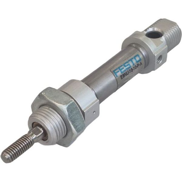 cilindro pneumático, pressão de trabalho de 10 bar, rosca G 1/8 , ISO 6432 - FESTO