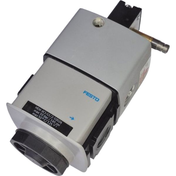 3/2 vias, acionamento elétrico, bobina 24VDC / 2,5W, pressão máxima 10 bar, temperatura máxima 50oC