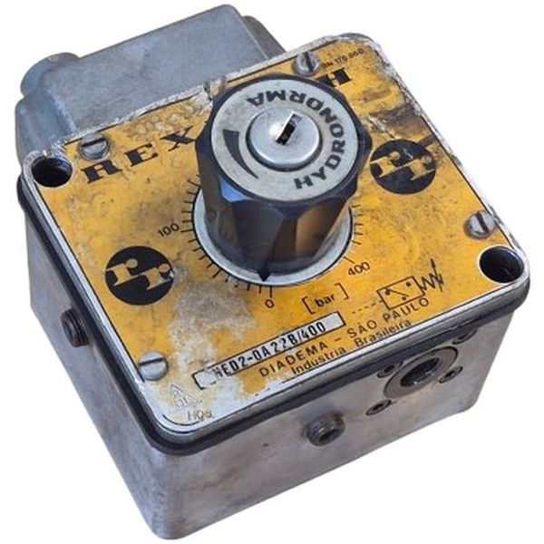 Série HED2, conexão roscada, pressão máxima 400bar, temperatura do fluido -20~70oC, meios de pressão óleo hidráulico mineral / gás / ar