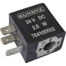 Bobina pneumática 764100002 24VDC 2.5W  - KUHNKE seminova