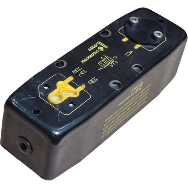 5/2 vias, montagem sobre placa, duplo piloto, meio de operação ar comprimido, material do corpo metálico