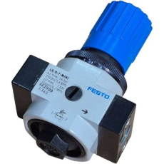Regulador de pressão LR-D-7-MINI LR-1/4-D-7-0-MINI 162599 - FESTO seminovo
