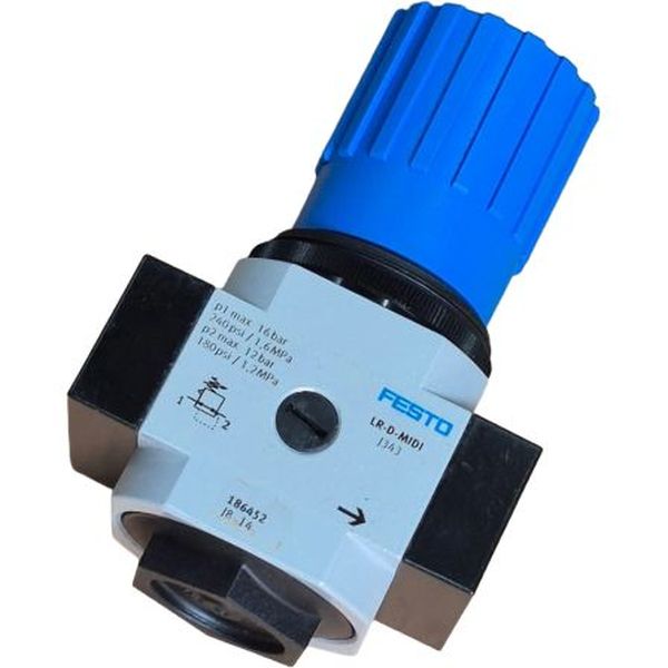 conexão 1/4, vazão 210l/min, temperatura -10~60oC, meio ar comprimido, corpo zinco fundido, vedações Buna-N