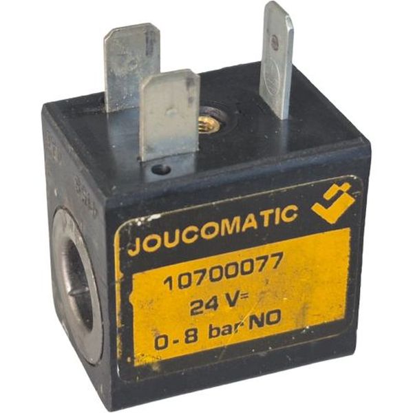 tensão 24V, pressão 0-8bar, quadrada, encapsulada, ligação elétrica com pinos