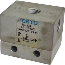 Válvula de escape rápido SE-1/4 - FESTO usada