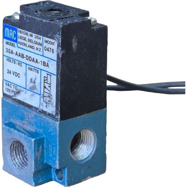 3/2 vias, acionamento solenóide, 24VDC, 5,4W