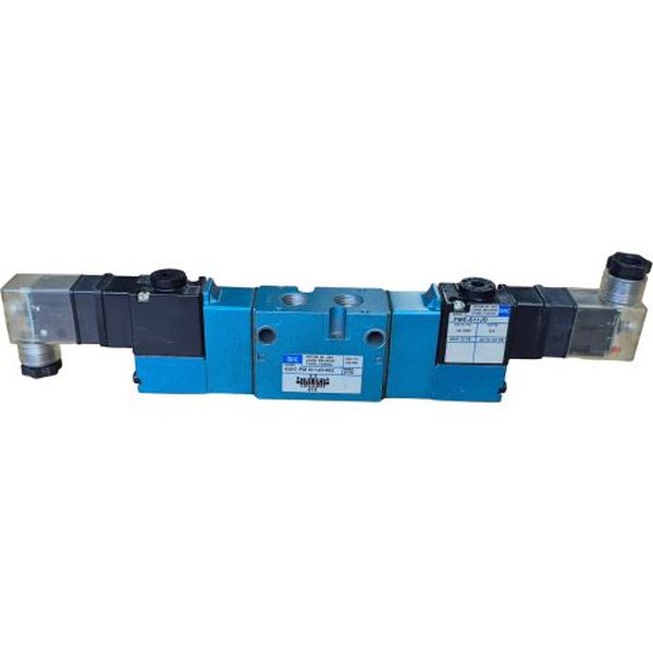 5/3 vias, duplo solenóide, 24VDC 8,5W, 25~150psi