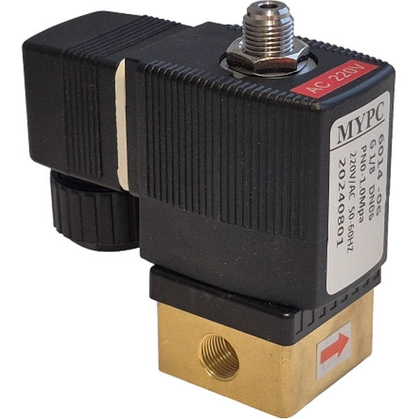 3/2 vias, conexão 1/8, DN06, 220VAC