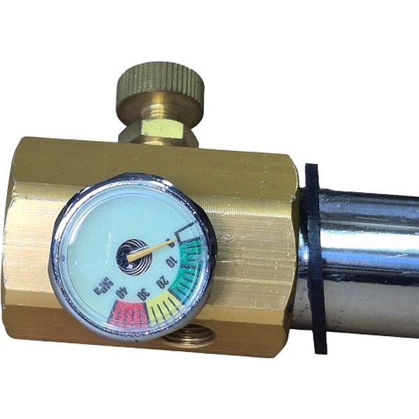 com man&ocirc;metro escala 0~40MPa