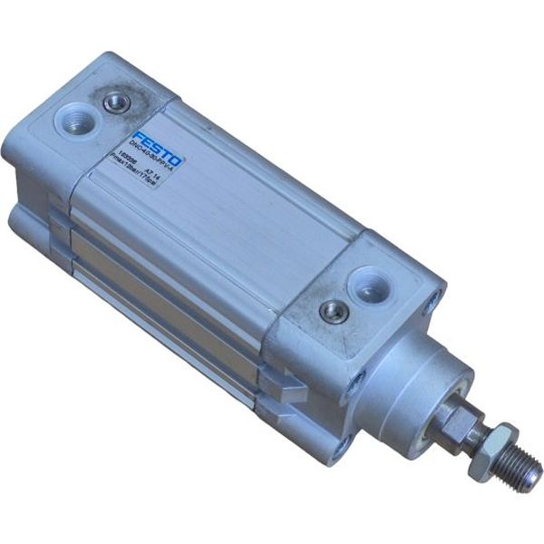 diâmetro 40mm, curso 30mm, dupla ação, amortecimento pneumático regulável de fim de curso, detecção de posição, ISO 15552, ranhura para sensor