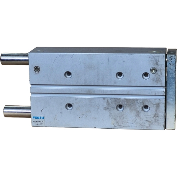 cilindro com guia, diâmetro 40mm, curso 160mm, amortecimento elástico nas posições finais de curso, detecção de posição, guia deslizante