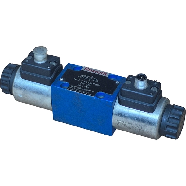 tamanho 6, 4/3vias, duplo solenóide, 24V, pressão de 350 bar, vazão de 80L/min
