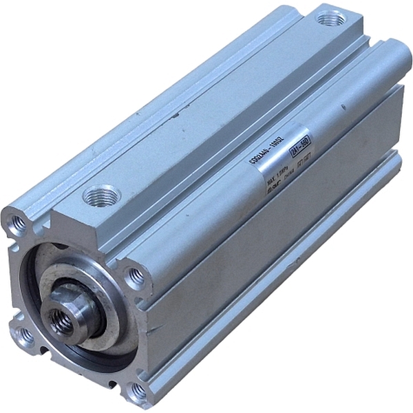 cilindro compacto, diâmetro 20mm, curso 100mm, rosca interna, pressão máxima 1,0MPa, fluido ar