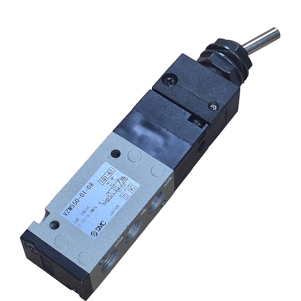 5/2 vias, acionamento manual, pressão 0,15~0,7MPa