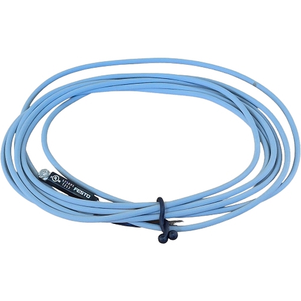 contato tipo Reed, para atuadores com ranhura 8, com cabo, tensão operacional 10~30V, contato bipolar, contato normalmente aberto, fixação em ranhura em T