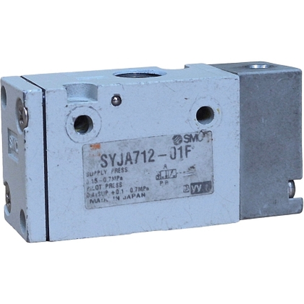 3/2 vias, conexão rosca 1/8npt, atuação pneumática, pressão 0,15~0,7MPa