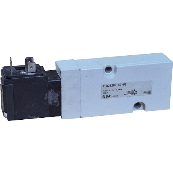 5/2 vias, simples solenóide, pressão 0,15~0,9MPa, sem plugue