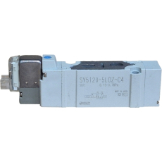 Válvula pneumática SY5120-5LOZ-C4 - SMC seminova Válvula pneumática SY5120-5LOZ-C4 - SMC seminova