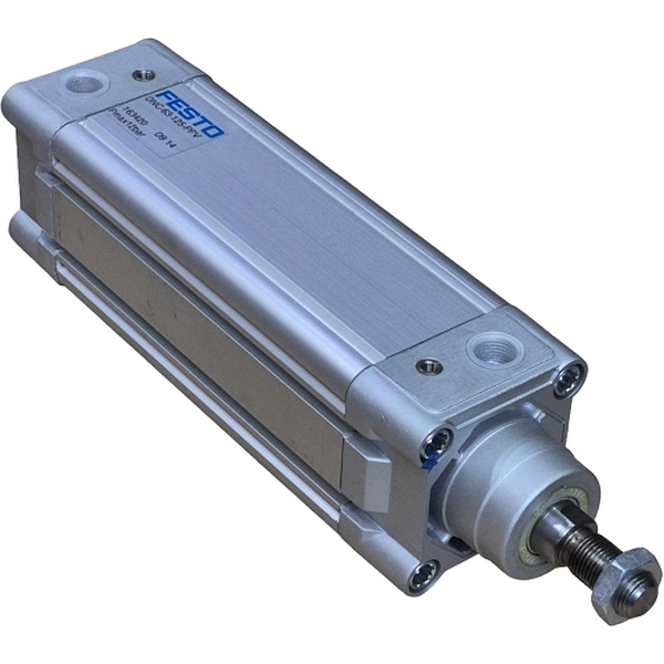 diâmetro 63mm, curso 125mm, dupla ação, amortecimento pneumático regulável de fim de curso, ISO 15552