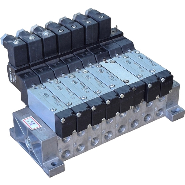 válvulas 3/2 vias, conexão G1/8, acionamento eletropneumático, pressão de trabalho máxima 8bar