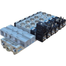 Terminal de válvulas pneumáticas VUVS-LK25-M52-AD-G14-1B2-S 8043218 - FESTO seminovo