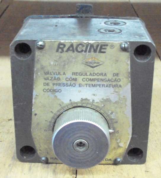 marca: Racine <br/>modelo: OF2DHSL reguladora de vazão com compensação de pressão e temperatura <br/>estado: usada