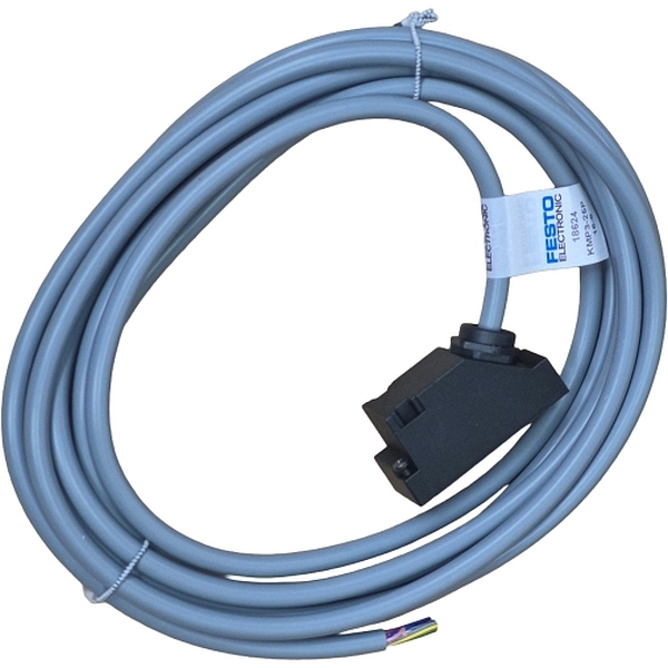 comprimento do cabo 5m, tensão nominal 24V, IP65, material PA, vedações NBR