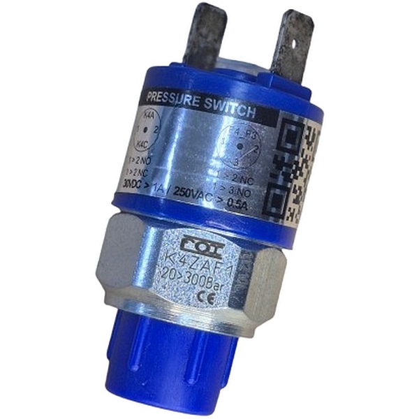 corpo hexagonal de 24mm, montagem em qualquer posição, temperatura de trabalho -20o...80oC