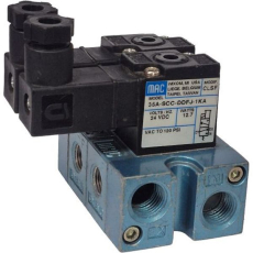 Válvula pneumática 35A-SCC-DDFJ-1KA - MAC usada