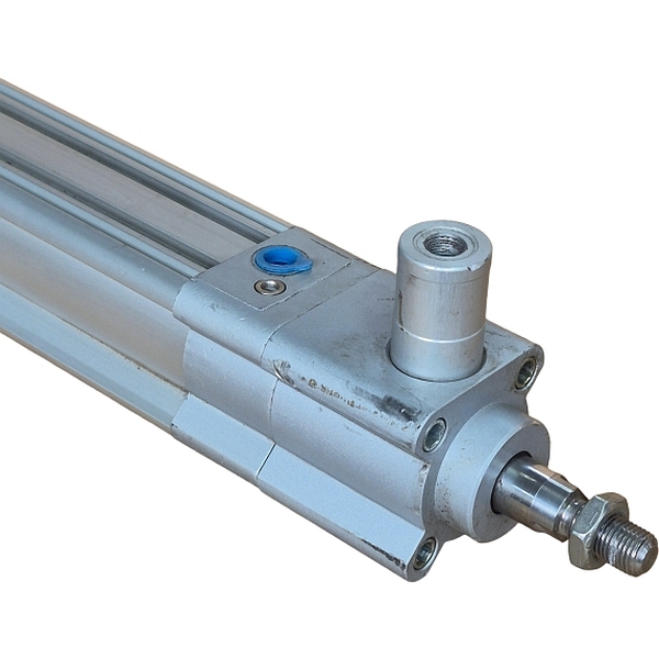 diâmetro 40mm, curso 500mm, dupla ação, amortecimento pneumático regulável de fim de curso (PPVA), detecção de posição, ISO, pressão máxima 10 bar