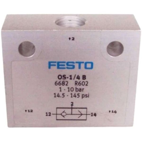 marca: FESTO <br/>modelo: OS14B 6628 R602 <br/>estado: seminova