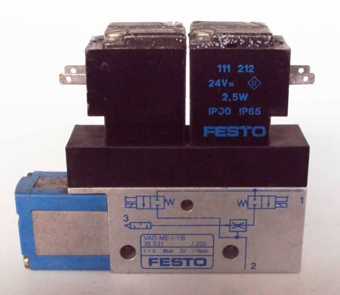 marca: FESTO <br/>modelo: VADME118 35531 <br/>estado: usada