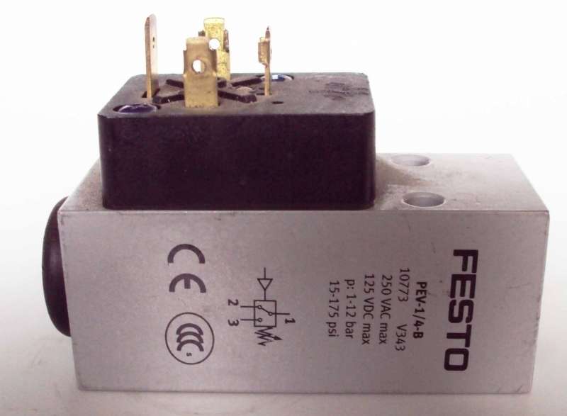 marca: FESTO <br/>modelo: PEV14B 10773 <br/>estado: usado