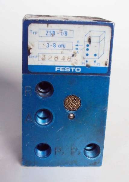 marca: FESTO <br/>modelo: ZSB18 <br/>estado: usado