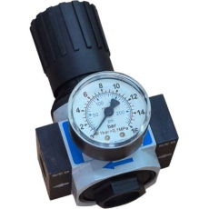 Regulador de pressão com man&ocirc;metro LR-D-MIDI 120517 - FESTO seminovo 