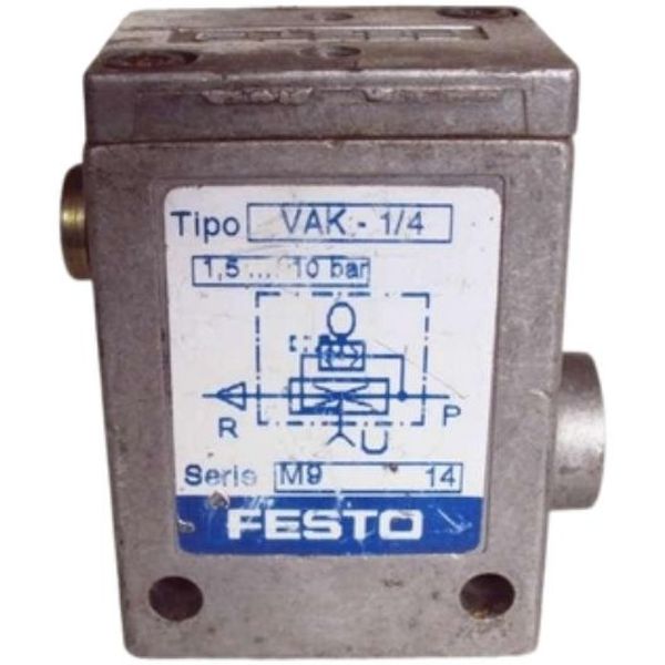 marca: FESTO <br/>modelo: VAK14 <br/>estado: usada